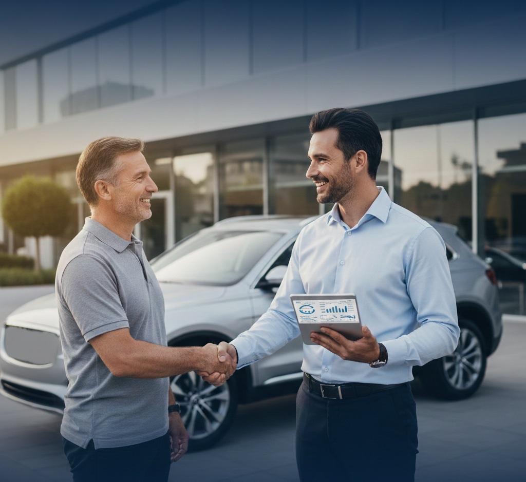 Asesor Datacar trabajando